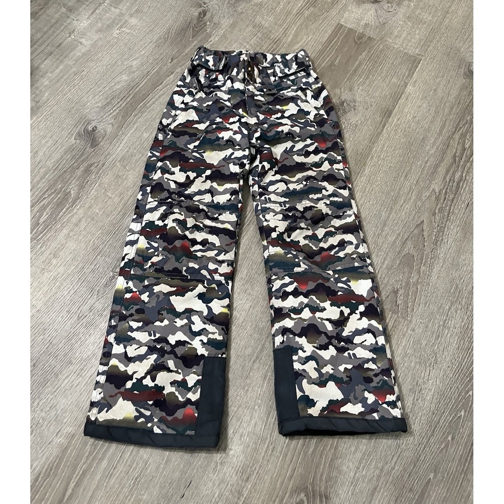 Arctix Snowsports Cargo Snow Pants Unisex Kids S Camo  26x21